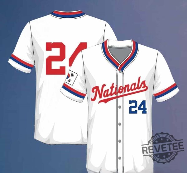 Nationals Korean Heritage Day Jersey 2024 Giveaway Korean Heritage Day Jersey Giveaway revetee 2