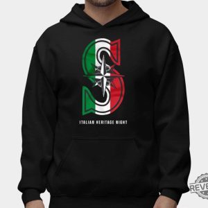 Mariners Italian Heritage Night Shirt 2024 Giveaway Italian Heritage T Shirt Mariners Italian Shirt revetee 2