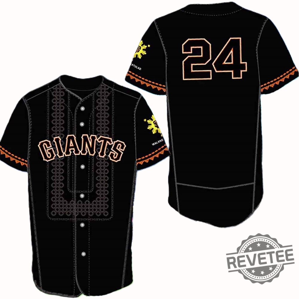 Giants Filipino Heritage Night Jersey 2024 Giveaway Giants Filipino Jersey