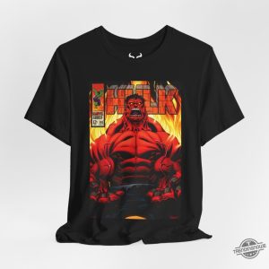 Red Hulk Shirt Captain America Brave New World 2025 Comic Book Shirt Thunderbolt Ross T Shirt Marvel Gifts Holiday Gift trendingnowe 2