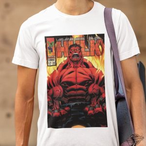 Red Hulk Shirt Captain America Brave New World 2025 Comic Book Shirt Thunderbolt Ross T Shirt Marvel Gifts Holiday Gift trendingnowe 3