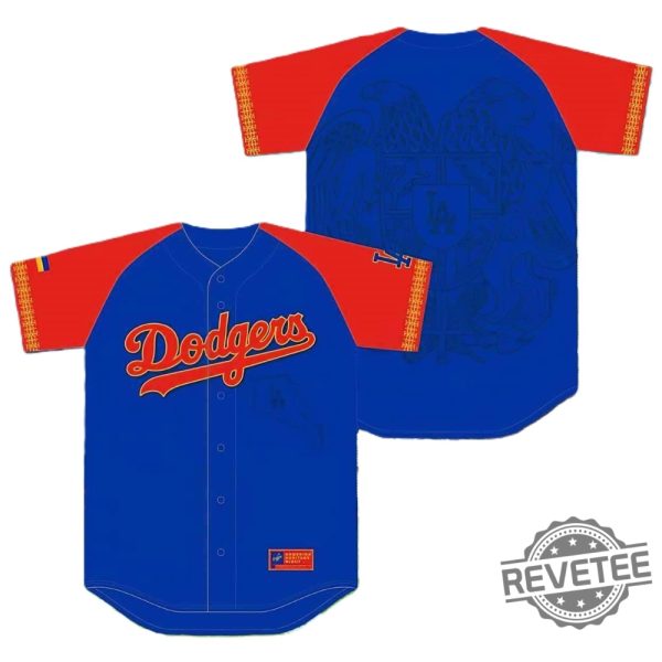 Dodgers Armenian Heritage Night Jersey 2024 Giveaway revetee 1