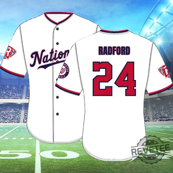 Nationals Radford University Day Jersey 2024 Giveaway Radford Jersey Giveaway revetee 1