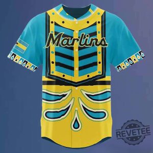 Marlins Bahamian Heritage Jersey 2024 Giveaway Bahamian Heritage Marlins Jersey revetee 2