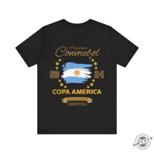 Argentina Copa America Conmebol Usa 2024 Football Soccer Euro Shirt giftyzy 4