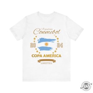 Argentina Copa America Conmebol Usa 2024 Football Soccer Euro Shirt giftyzy 5