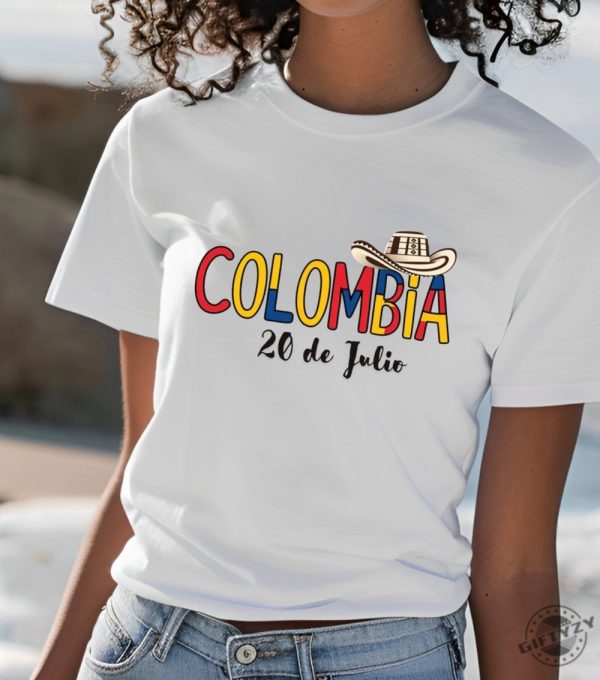 Independence Day July 20Th Colombia Tshirt Seleccion Colombia 2024 Hoodie Colombia Baby Sweatshirt Vintage Colombia Shirt giftyzy 1