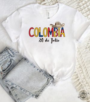 Independence Day July 20Th Colombia Tshirt Seleccion Colombia 2024 Hoodie Colombia Baby Sweatshirt Vintage Colombia Shirt giftyzy 4