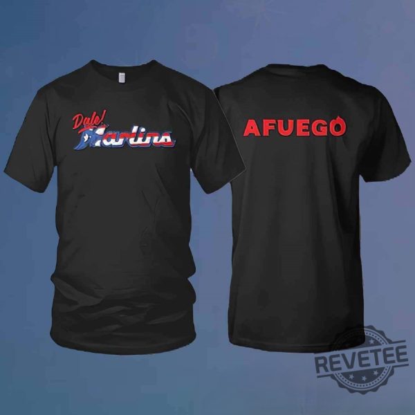 Marlins Dale Marlins Afuego Shirt 2024 Giveaway Dale Marlins T Shirt revetee 2