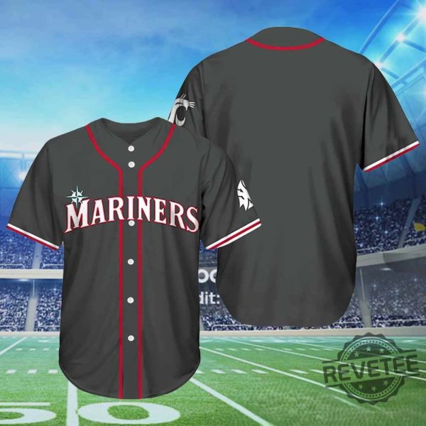 Wsu Cougs Night Shirt Mariners Wsu Cougs Night Jersey 2024 Giveaway Wsu Mariners Jersey revetee 1