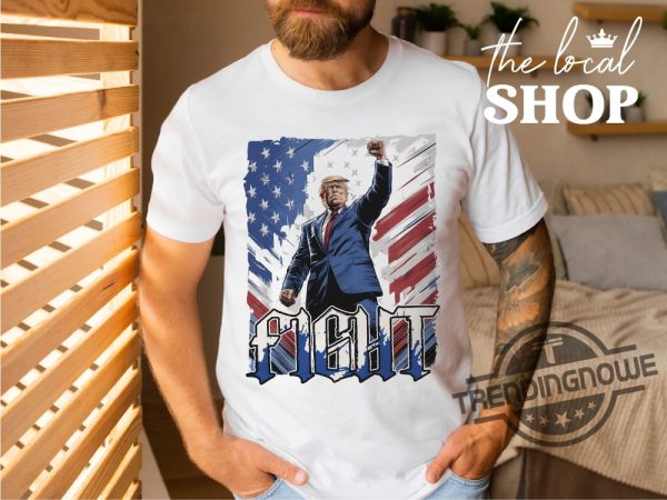 Iconic Donald Trump Shirt Old Row Trump Shirt Trump Rally Shirt Shooting Demolition Ranch Shirt trendingnowe 1