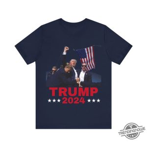 Trump Shooting Shirt 2024 Trump Rally T Shirt Trump Photo Shirt Donald Trump Shirt Trump Shot Shirt trendingnowe 3