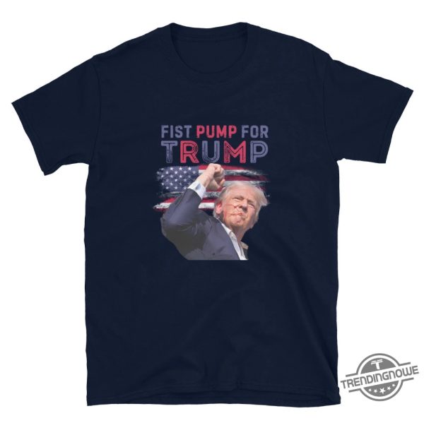 Trump Fist Pump Shirt Trump Shooting Shirt 2024 Trump Rally T Shirt Trump Photo Shirt Donald Trump Shirt Trump Shot Shirt trendingnowe 3