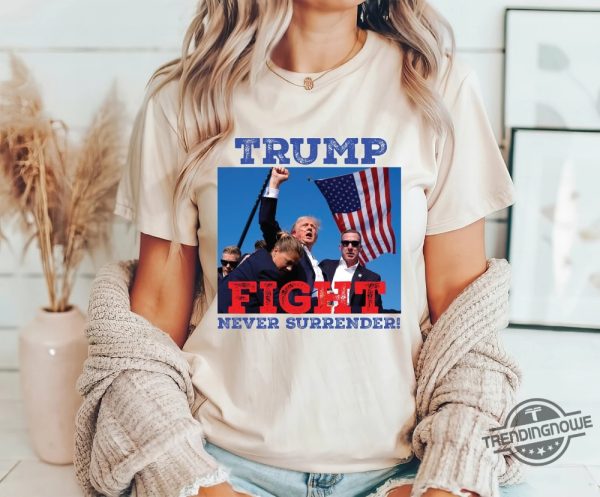 Trump Assassination Shirt Trump Shooting Shirt 2024 Trump Rally T Shirt Donald Trump Shirt Trump Shot Shirt trendingnowe 1