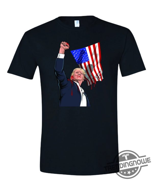 Donald Trump Shooting Shirt Superhero Never Surrender Tee Trump Shooter Shirt Trump Shooting Shirt Trump Shot Shirt trendingnowe 2