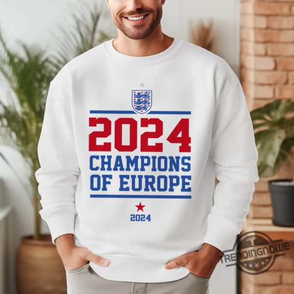 England Champions Of Europe Shirt England Euro 2024 Champions Shirt England Champions Euro 2024 Shirt England Champions T Shirt trendingnowe 2