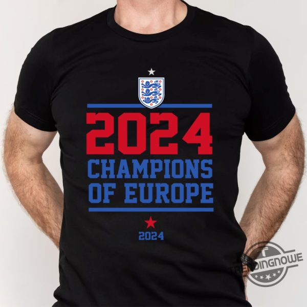 England Champions Of Europe Shirt England Euro 2024 Champions Shirt England Champions Euro 2024 Shirt England Champions T Shirt trendingnowe 3