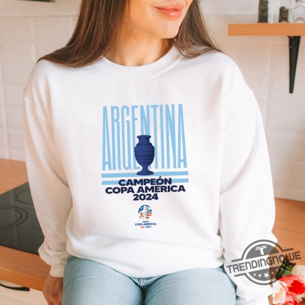 Copa America 2024 Argentina Champions Shirt Argentina Copa America 2024 Shirt Copa America 2024 Champions T Shirt trendingnowe 1