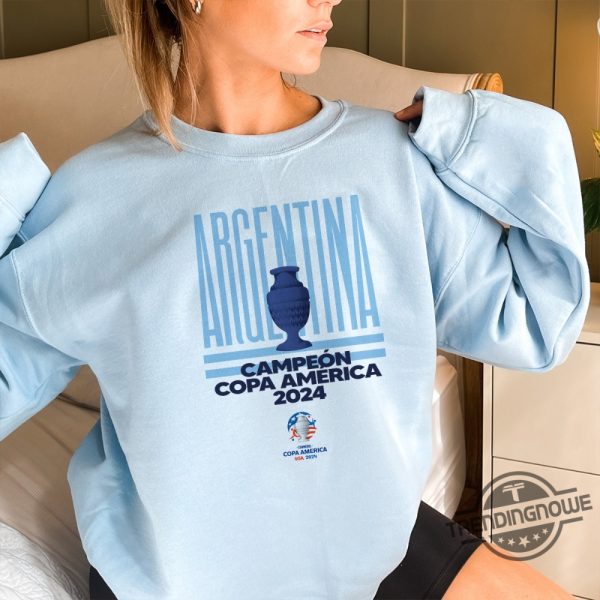 Copa America 2024 Argentina Champions Shirt Argentina Copa America 2024 Shirt Copa America 2024 Champions T Shirt trendingnowe 2