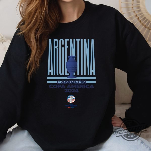 Copa America 2024 Argentina Champions Shirt Argentina Copa America 2024 Shirt Copa America 2024 Champions T Shirt trendingnowe 5