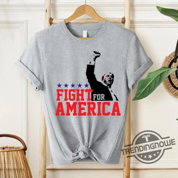 Donald Trump Fight Shirt Trump Shooting Shirt 2024 Donald Trump Shirt Trump Shooter Shirt Trump Rally Shirt trendingnowe 2