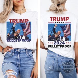 trump assassination shirt 2024 donald trump shirts shooting trump bulletproof shirt maga still standing tee laughinks 1