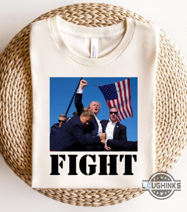 trump fight shirt donald trump shooting t shirt sweatshirt hoodie trump fist shirts 2024 laughinks 3