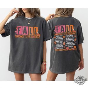 Retro Fall Tour Shirt Fall Outfits Fall Clothes Fall Season Shirt Fall Sweaters Fall 2024 Fashion Trends Fall Shirt Ideas revetee 3