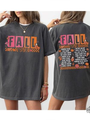 Retro Fall Tour Shirt Fall Outfits Fall Clothes Fall Season Shirt Fall Sweaters Fall 2024 Fashion Trends Fall Shirt Ideas revetee 3