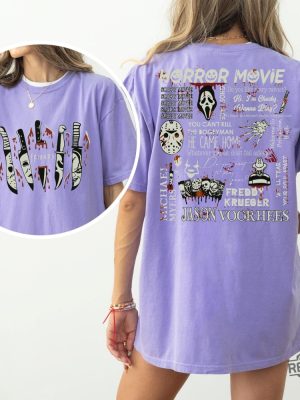 Horror Movie Main Characters Shirt American Horror Story Seasons Shirt Halloween Costumes Ghost Halloween Shirt revetee 3