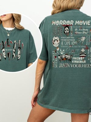 Horror Movie Main Characters Shirt American Horror Story Seasons Shirt Halloween Costumes Ghost Halloween Shirt revetee 5