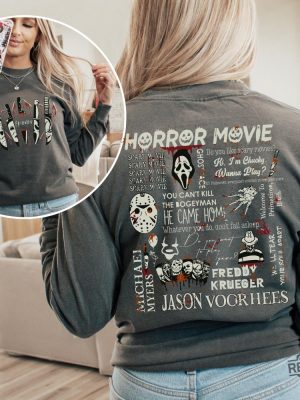 Horror Movie Main Characters Shirt American Horror Story Seasons Shirt Halloween Costumes Ghost Halloween Shirt revetee 7