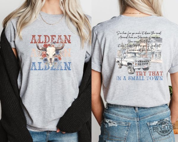 Jason Aldean Shirt Jason Aldean Tour Shirt Jason Aldean Try That In A Small Town Shirt Jason Aldean Shirts revetee 4