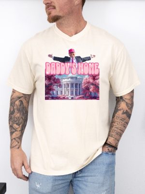 Daddys Home Shirt White House Trump 2024 Shirt Get In Losers Trump Sweatshirt Republican Sweatshirt Political Sweatshirt revetee 3