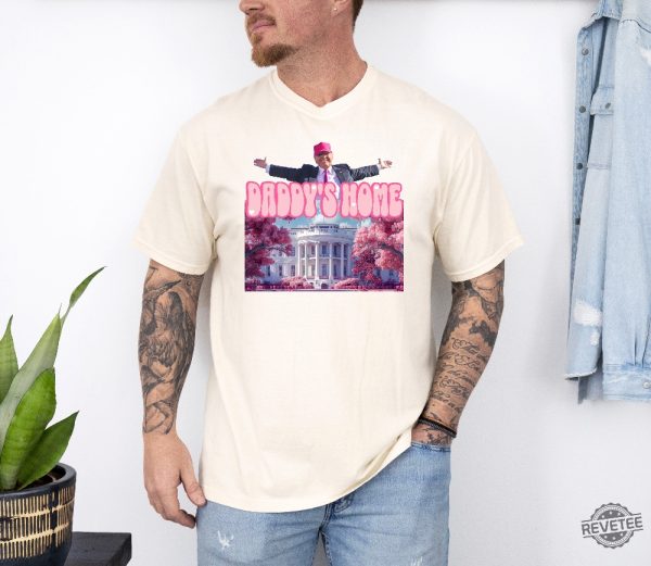 Daddys Home Shirt White House Trump 2024 Shirt Get In Losers Trump Sweatshirt Republican Sweatshirt Political Sweatshirt revetee 3