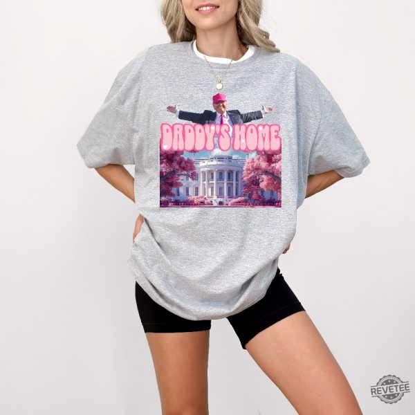 Daddys Home Shirt White House Trump 2024 Shirt Get In Losers Trump Sweatshirt Republican Sweatshirt Political Sweatshirt revetee 6