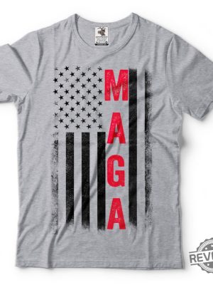 Maga Flag Donald Trump 2024 Election T Shirt Us Presidential Election Trump Reelection T Shirt Usa Flag Tee revetee 3