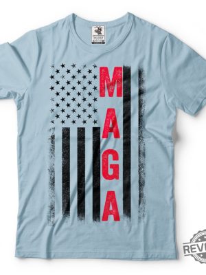 Maga Flag Donald Trump 2024 Election T Shirt Us Presidential Election Trump Reelection T Shirt Usa Flag Tee revetee 4