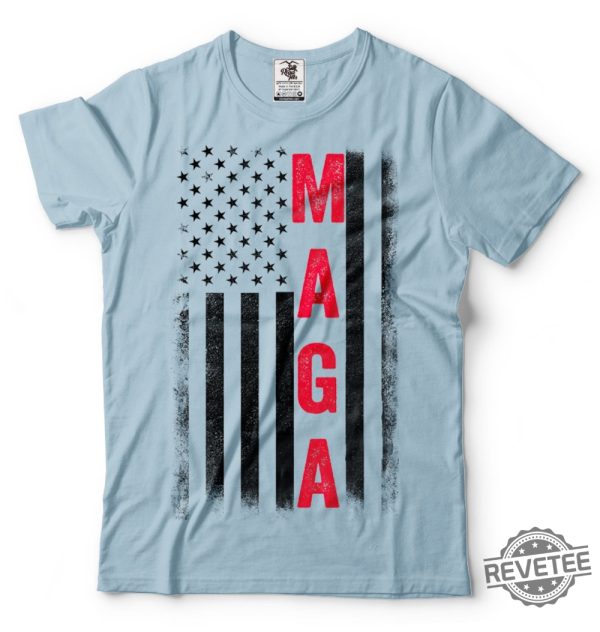 Maga Flag Donald Trump 2024 Election T Shirt Us Presidential Election Trump Reelection T Shirt Usa Flag Tee revetee 4