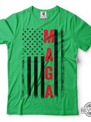 Maga Flag Donald Trump 2024 Election T Shirt Us Presidential Election Trump Reelection T Shirt Usa Flag Tee revetee 5