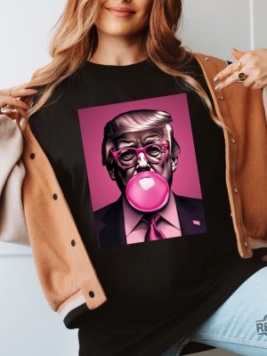 Trump Pink Bubblegum Tee Trump President Republican Shirt Sarcastic Trump Shirt Trump Pink Shirt Trump Pink Tshirt revetee 5