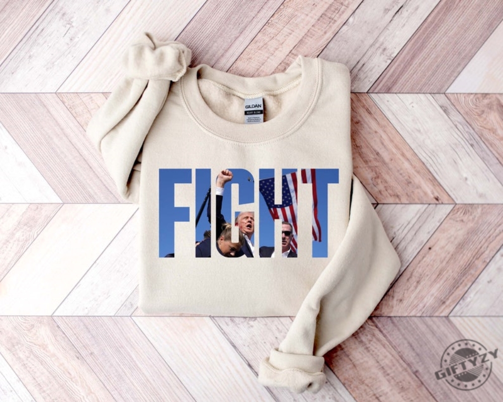 Trump Fist Pump Fight Shirt giftyzy 1