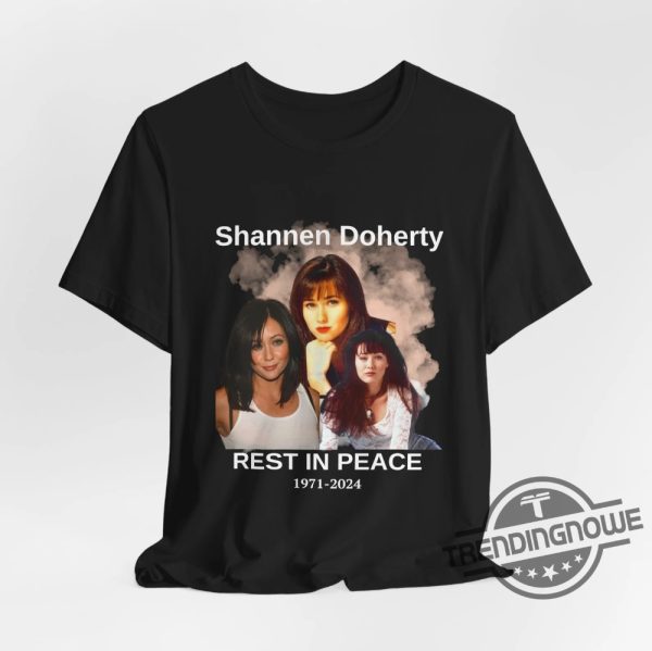 Shannen Doherty Shirt Rip 1971 2024 Shannen Doherty Shirt Shannen Doherty Sweatshirt Shannen Doherty Tee trendingnowe 1