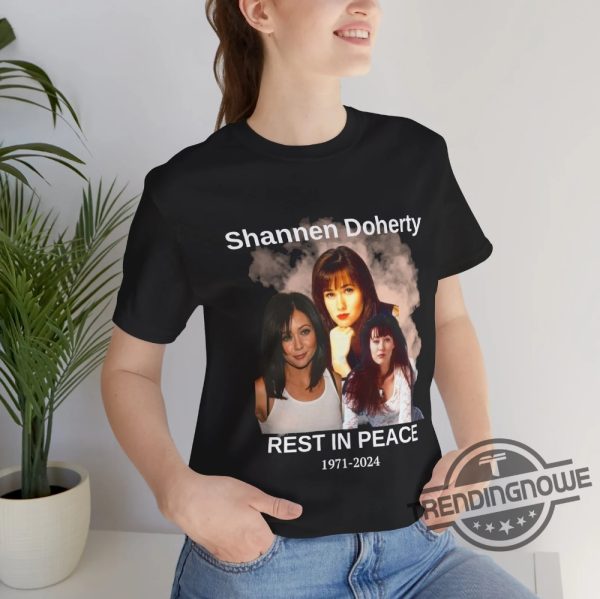 Shannen Doherty Shirt Rip 1971 2024 Shannen Doherty Shirt Shannen Doherty Sweatshirt Shannen Doherty Tee trendingnowe 2