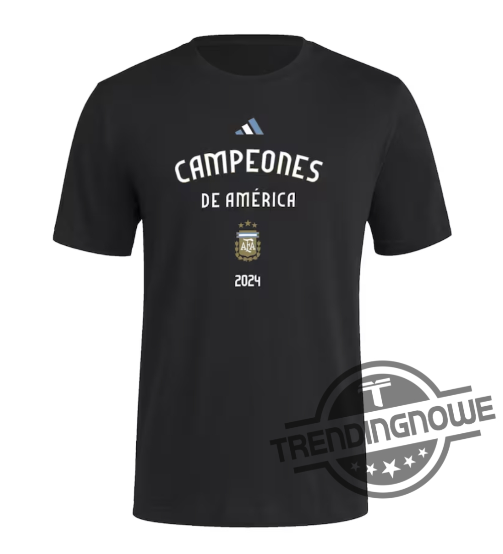 Argentina Copa Champions Shirt 2024 Argentina National Team 2024 Copa America Champions T Shirt Argentina Shirt