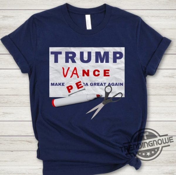 Trump Vance T Shirt Trump Changes Pence For Vance Make America Great Again Shirt Trump Shooter Shirt Trump 2024 T Shirt trendingnowe 1