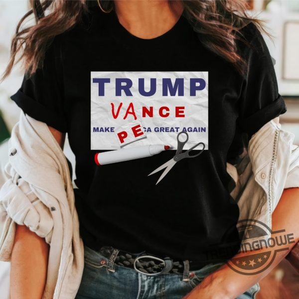 Trump Vance T Shirt Trump Changes Pence For Vance Make America Great Again Shirt Trump Shooter Shirt Trump 2024 T Shirt trendingnowe 2