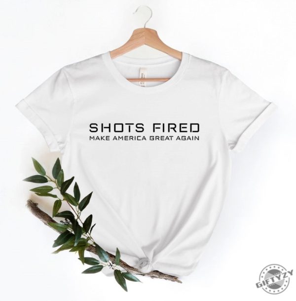 Trump Shots Fired Shirt Trump 2024 Trump Rally Sweatshirt Republican Donald Trump Hoodie Support Trump Tshirt Maga 2024 Shirt giftyzy 1