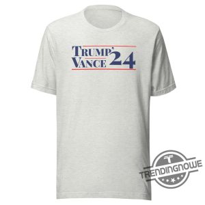 Trump Vance 24 T Shirt Trump 2024 Shirt Trump 2024 Election Jd Vance Shirt Maga Trump 2024 Shirt trendingnowe 2