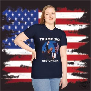 Trump 2024 Unstoppable Shirt Cant Stop Trump Sweatshirt Bloody Trump Hoodie President Donald Trump Tshirt giftyzy 7